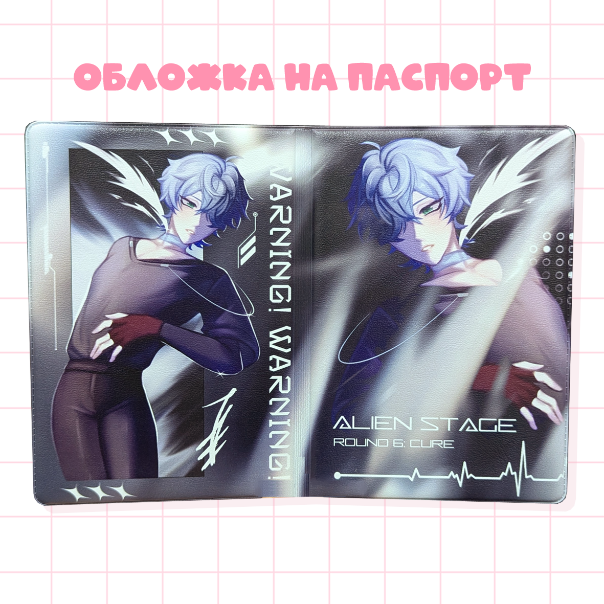 Обложка на паспорт Софт-тач Till | Alien Stage