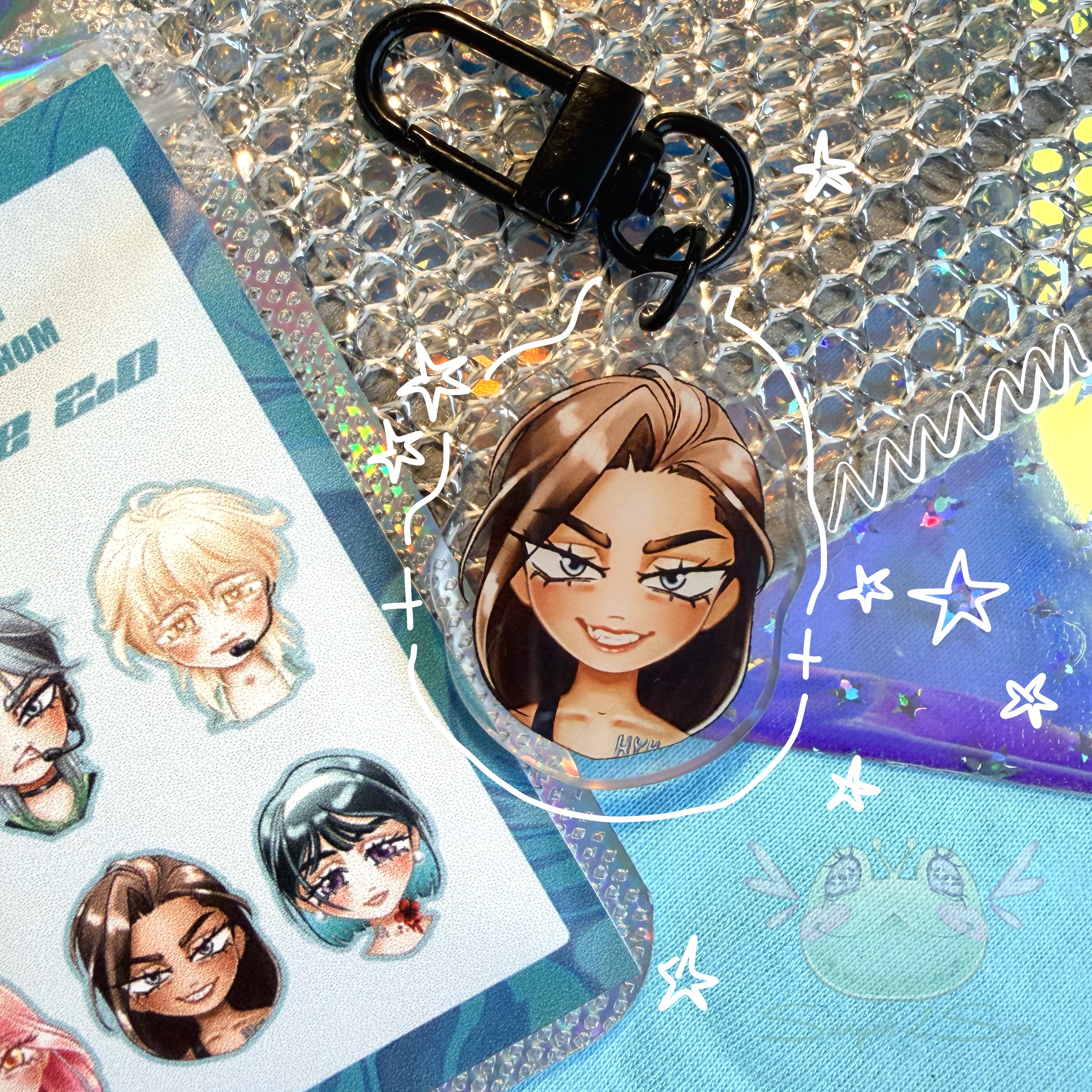 Гача ALNST 2.0, HYUNA ак. проз., дв-й 3,8 см, караб., выкуп