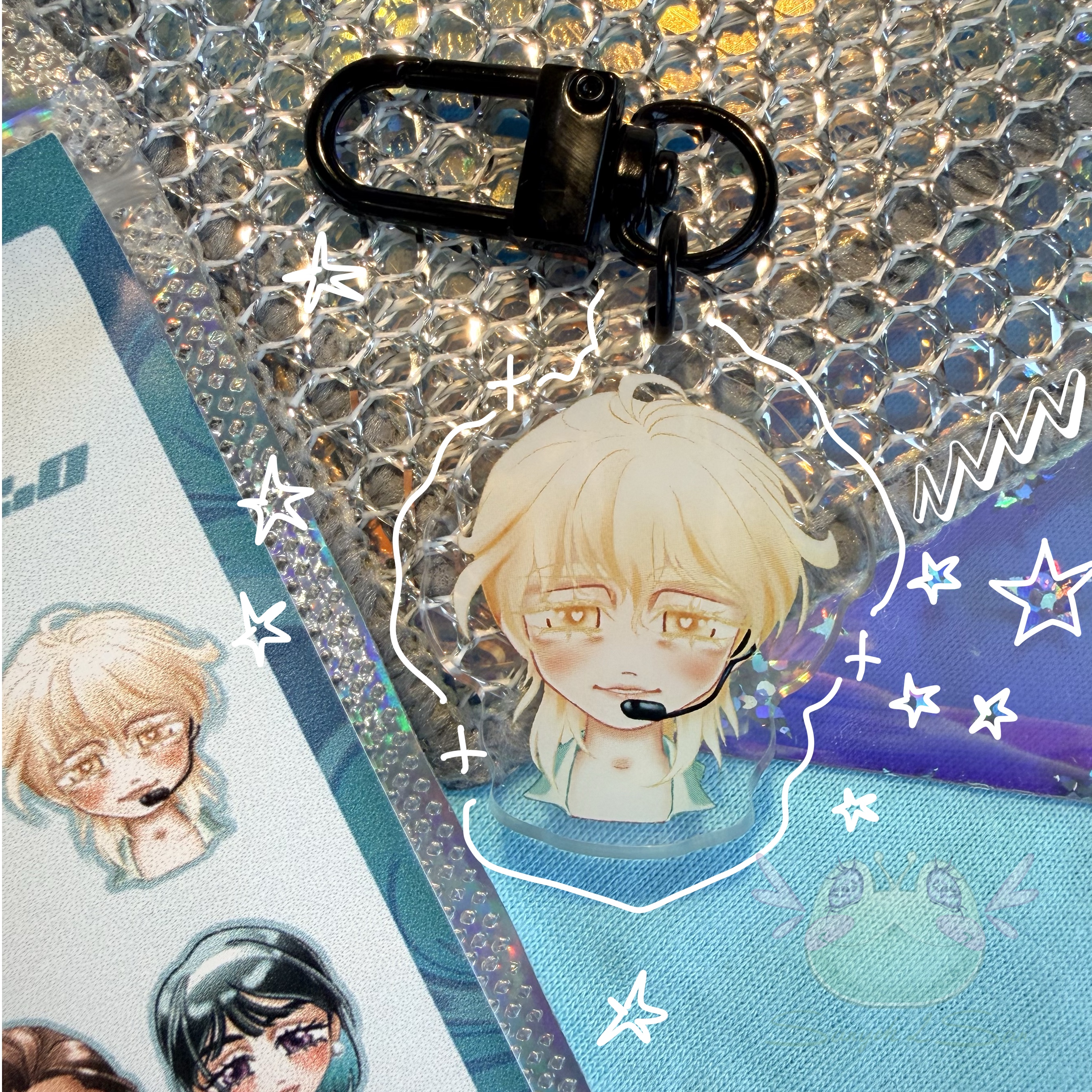 Гача ALNST 2.0, LUKA ак. проз., дв-й 3,8 см, караб., выкуп