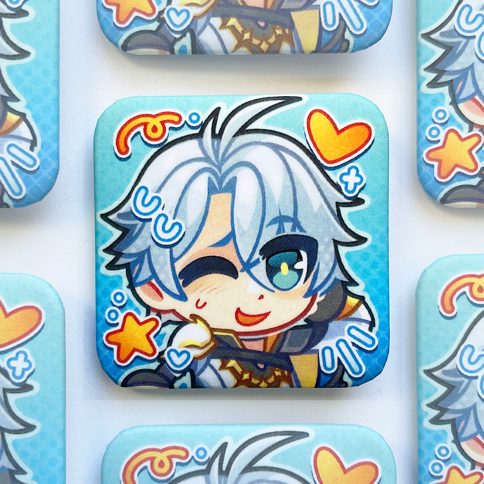 Значок квадрат 37мм ХСР Фаенон