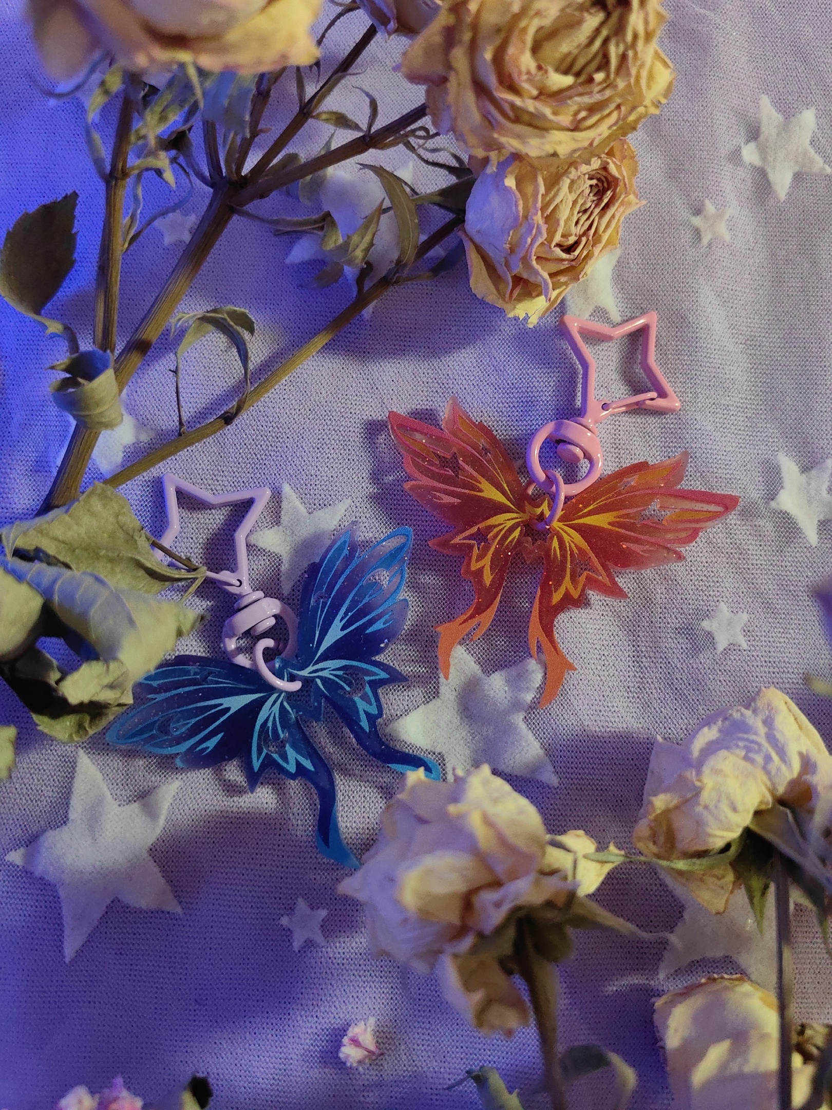 Брелок солнечная бабочка