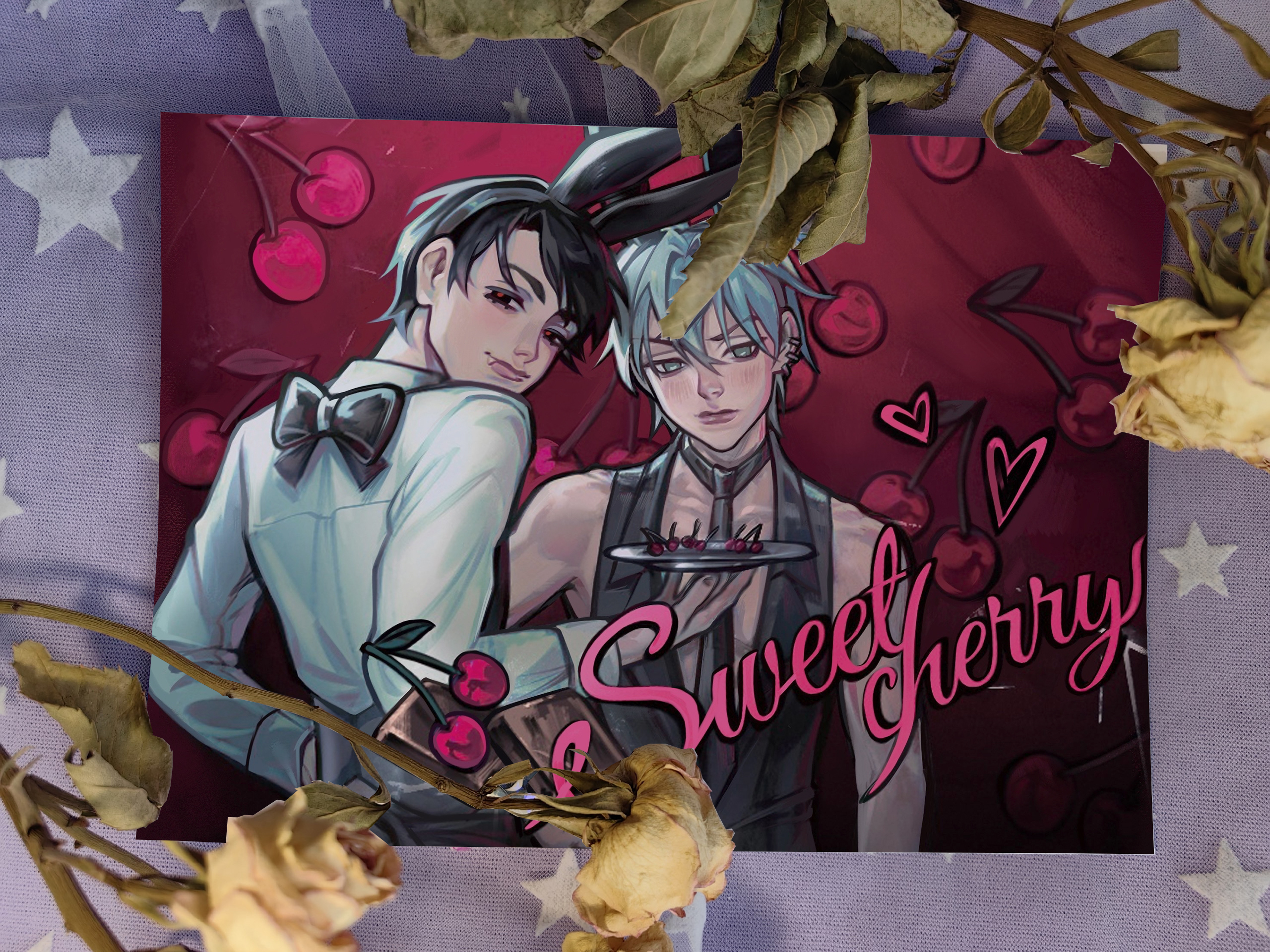 Открытка А5 "Ивантиллы официанты"