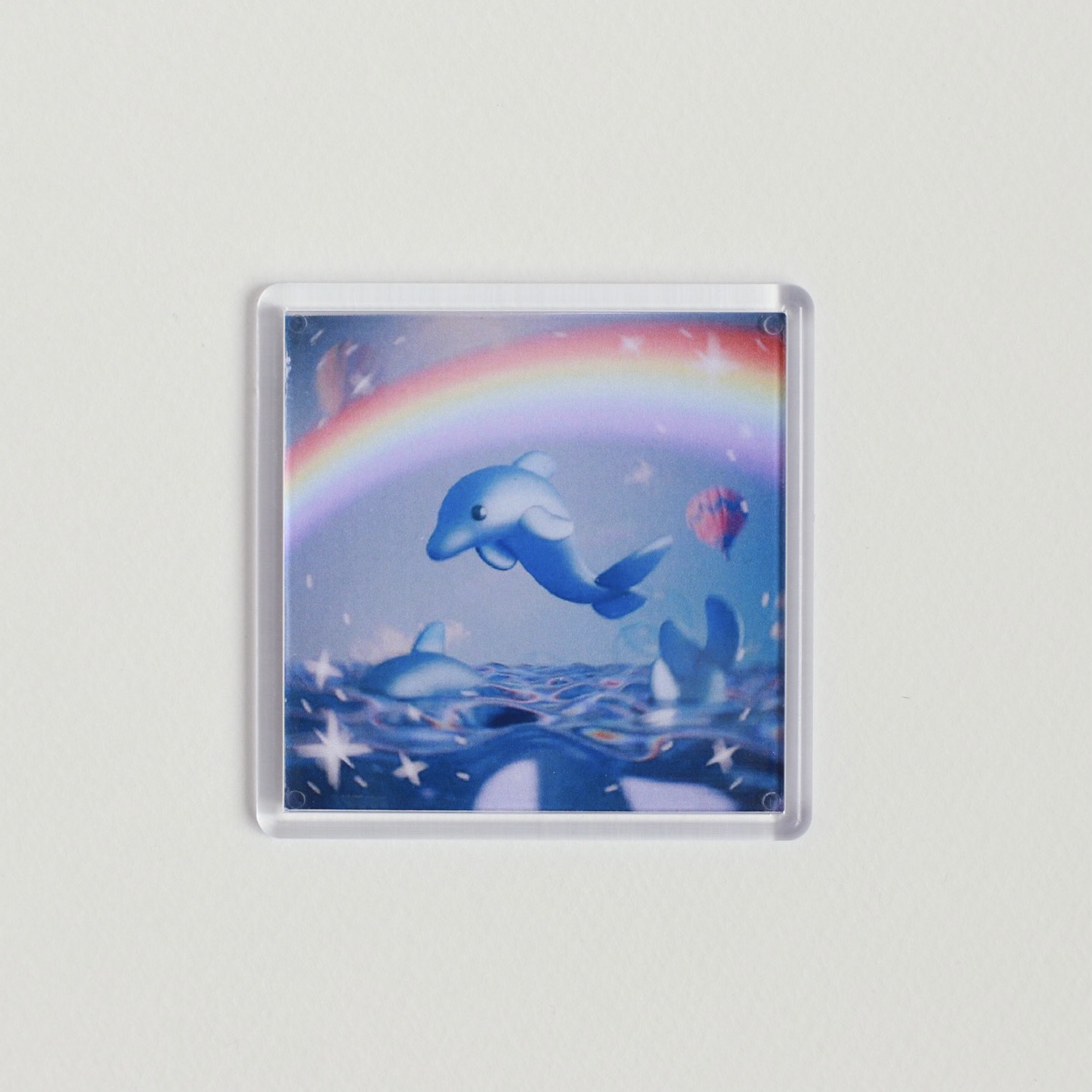 Магнитик «дельфины»