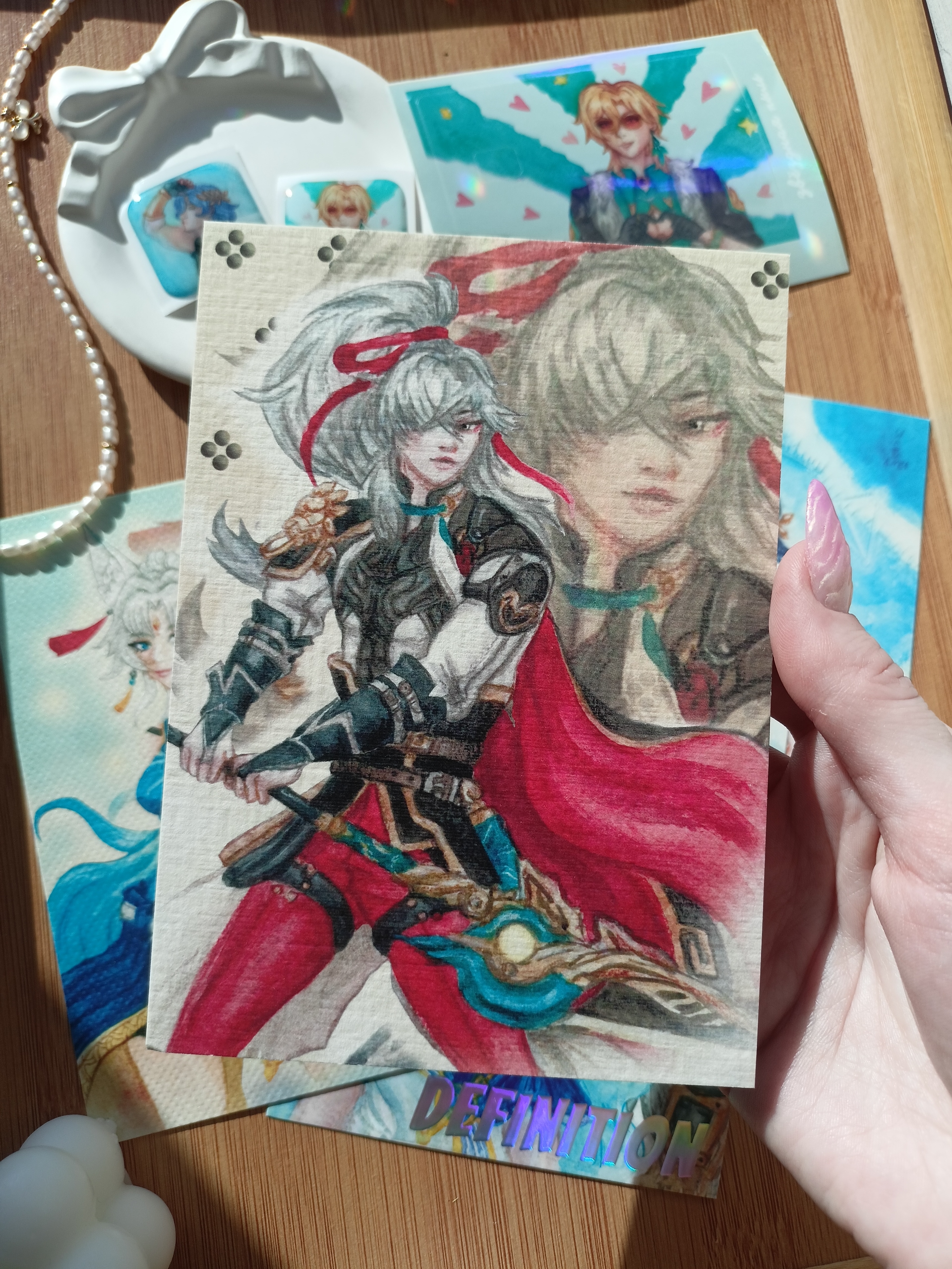 Открытка А6 Юань