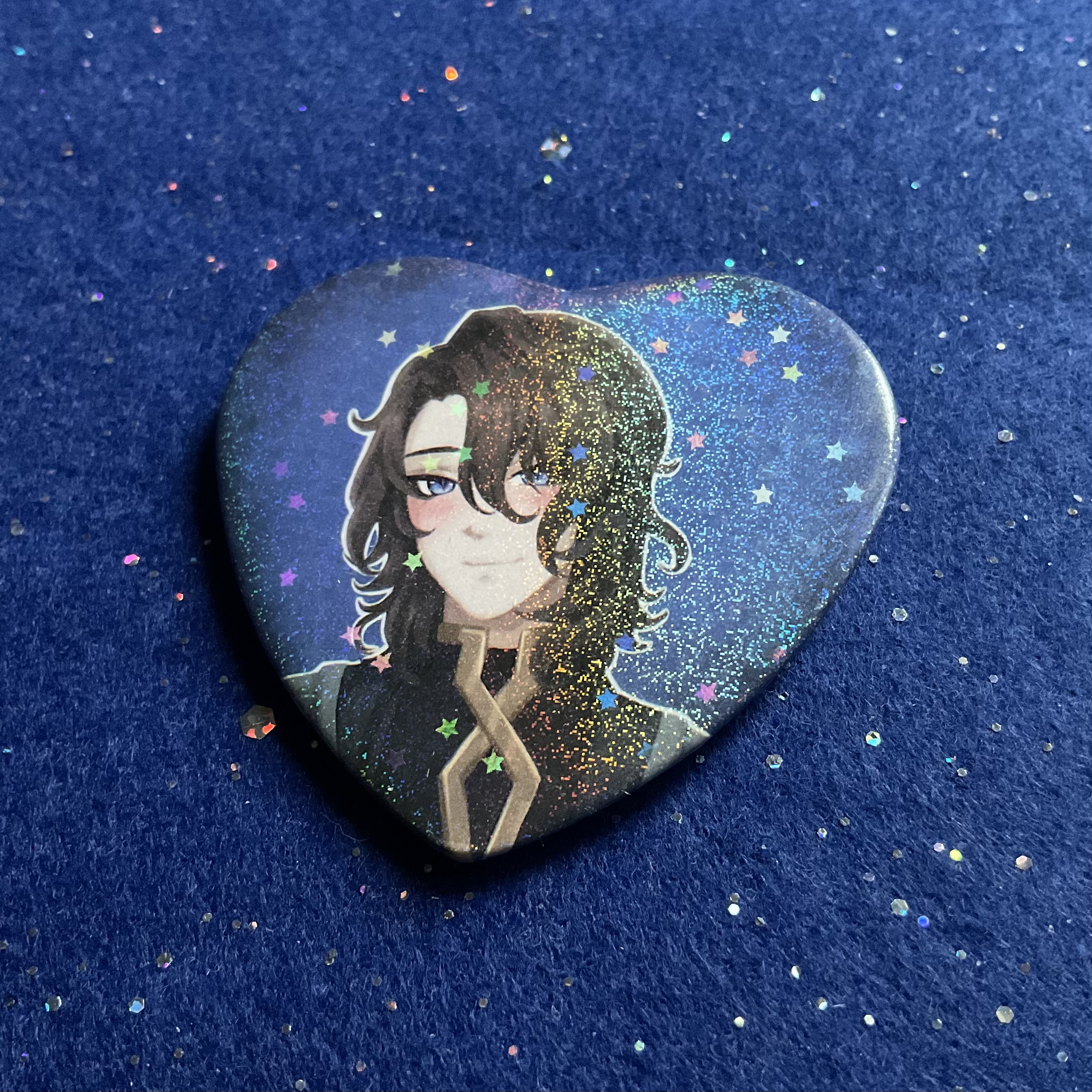 Значок-сердечко Рери