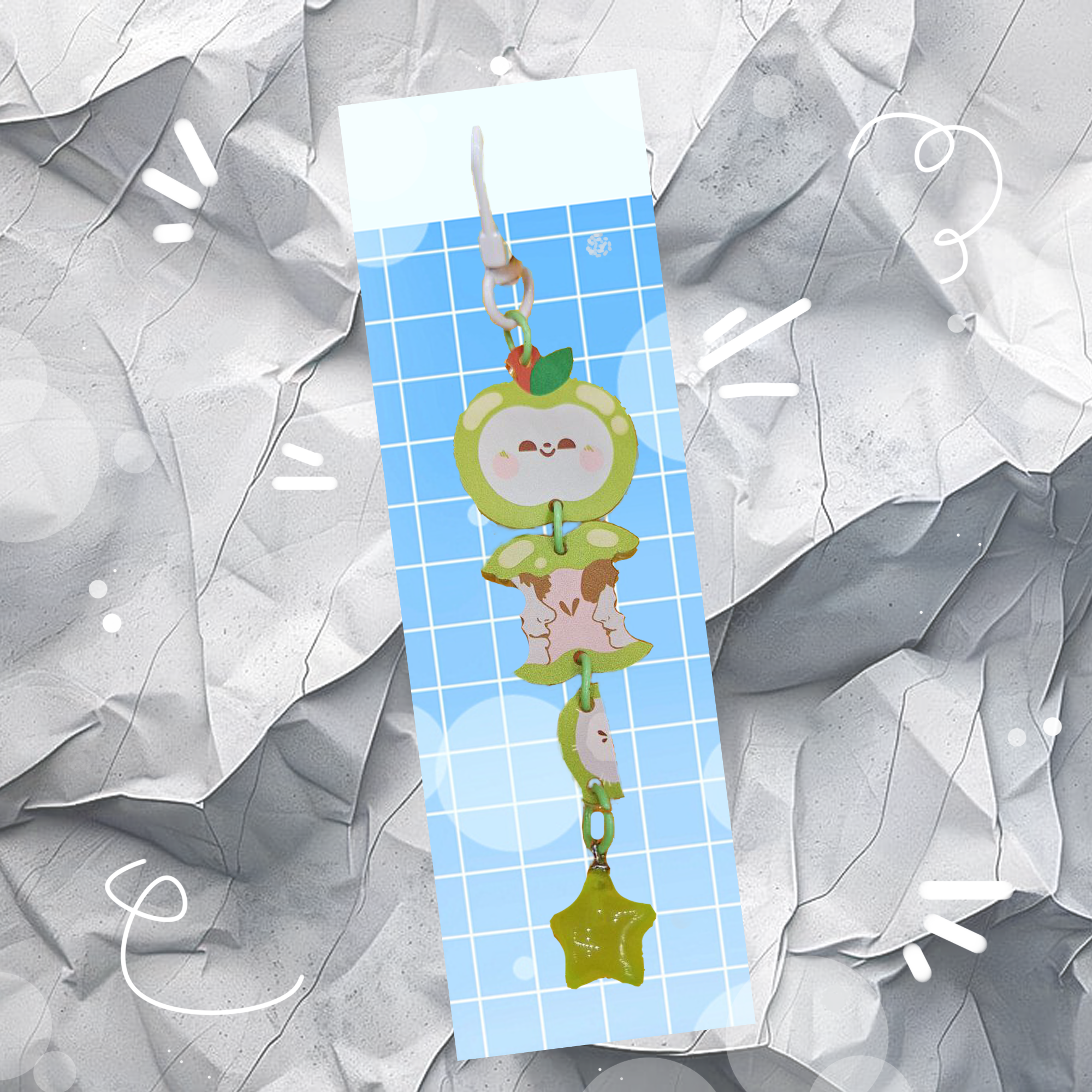 Брелок «Love and deepspace» МС (зеленый)