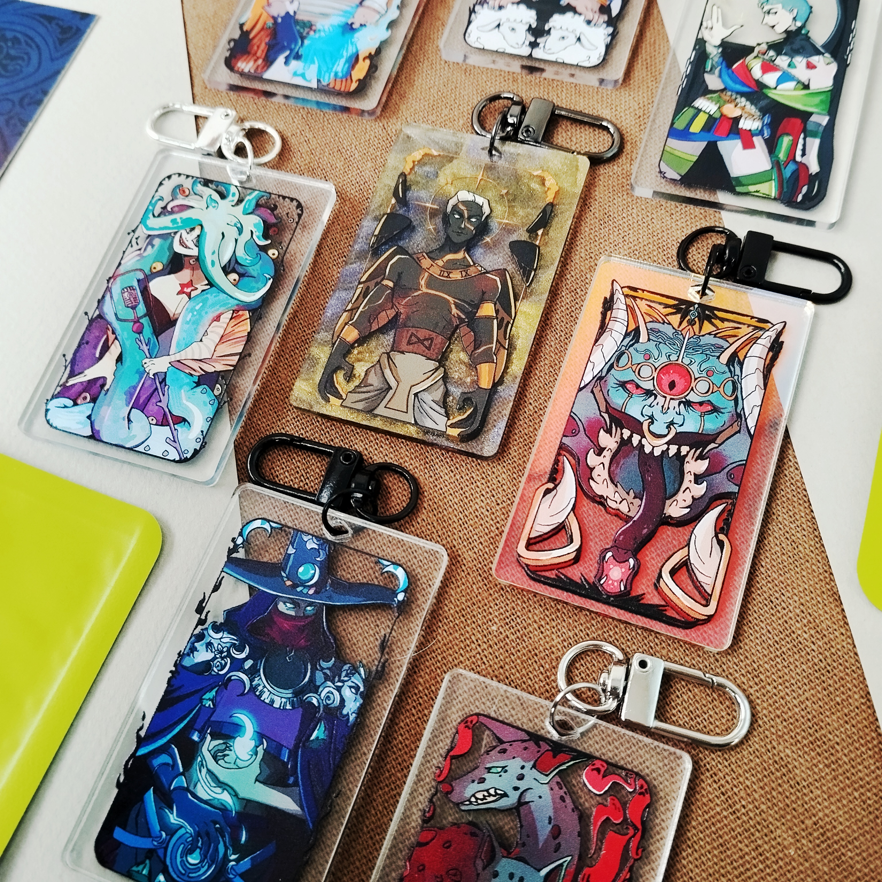 Гача “Hades II” брелок + карта