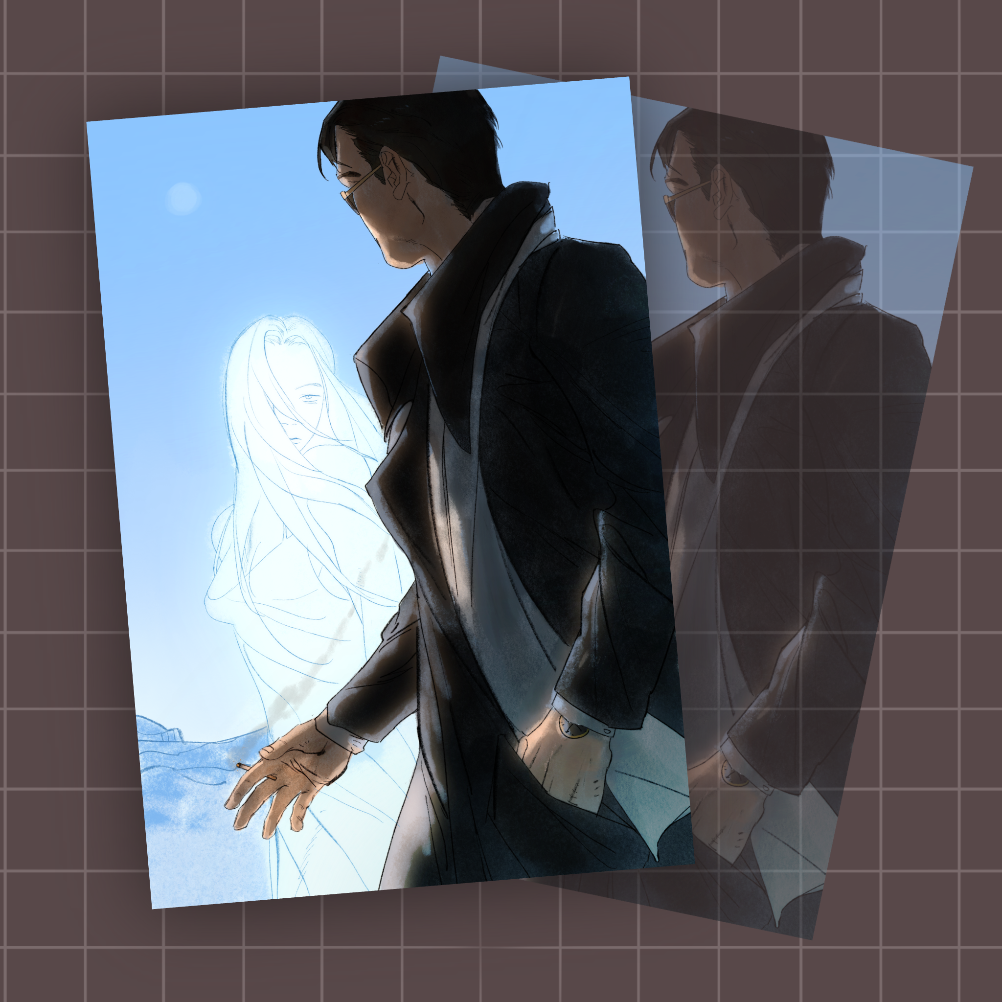 Открытка А5 «Мираж (ос)»