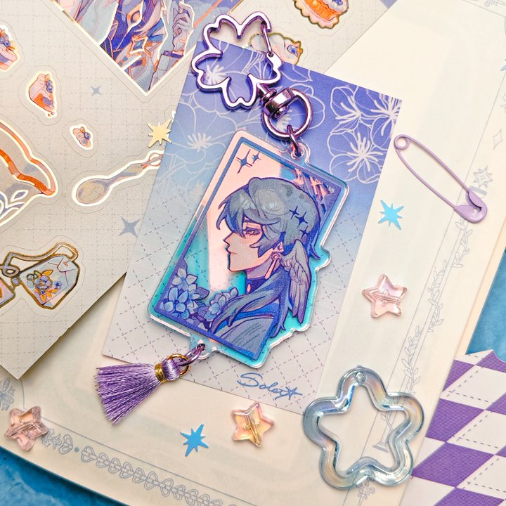 Брелок Сандей фиолетовый