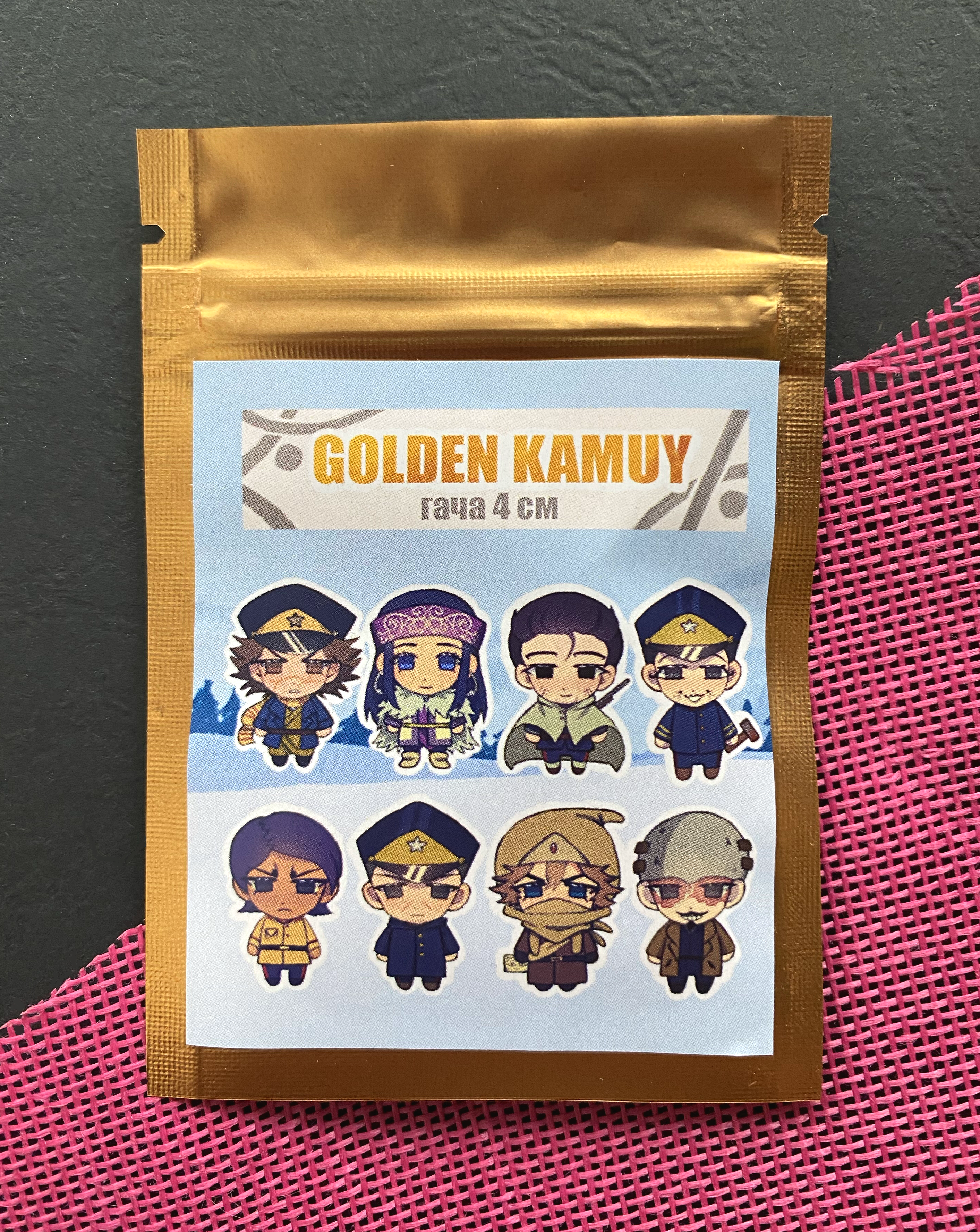 Гача Золотое божество Golden Kamuy