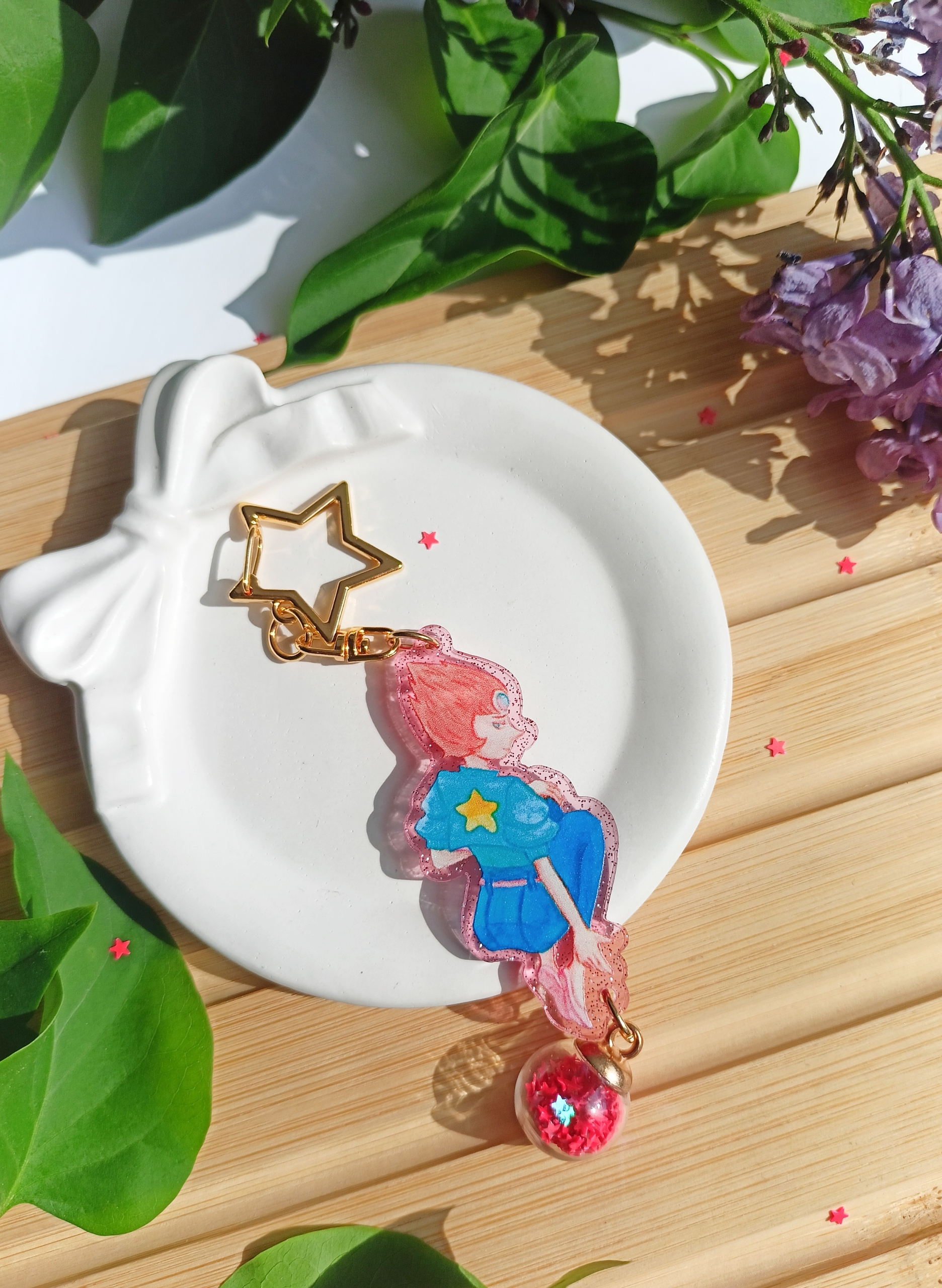 Брелок Жемчуг, 6см