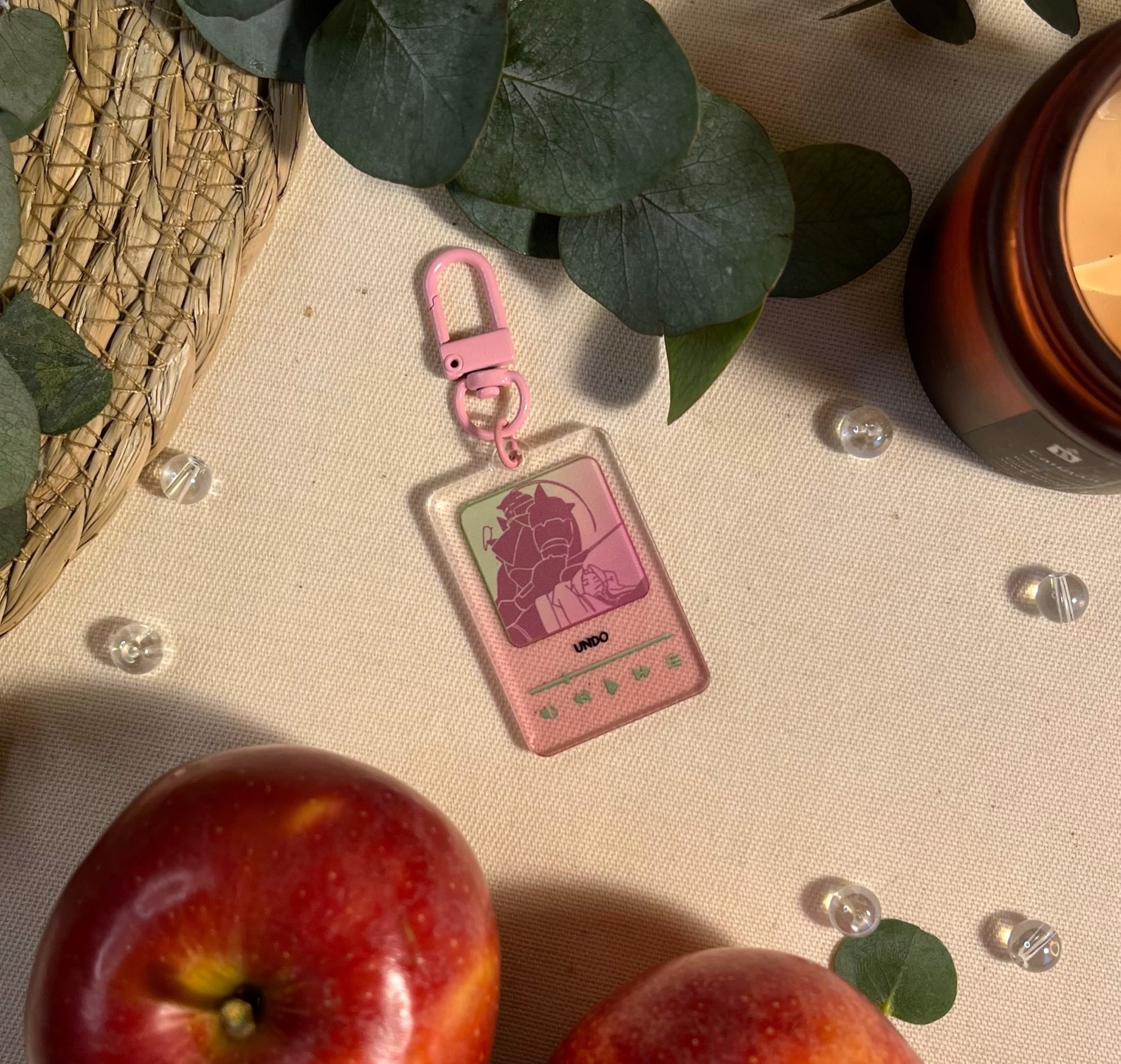 брелок 5см СТАЛЬНОЙ АЛХИМИК трек 8 (ал)