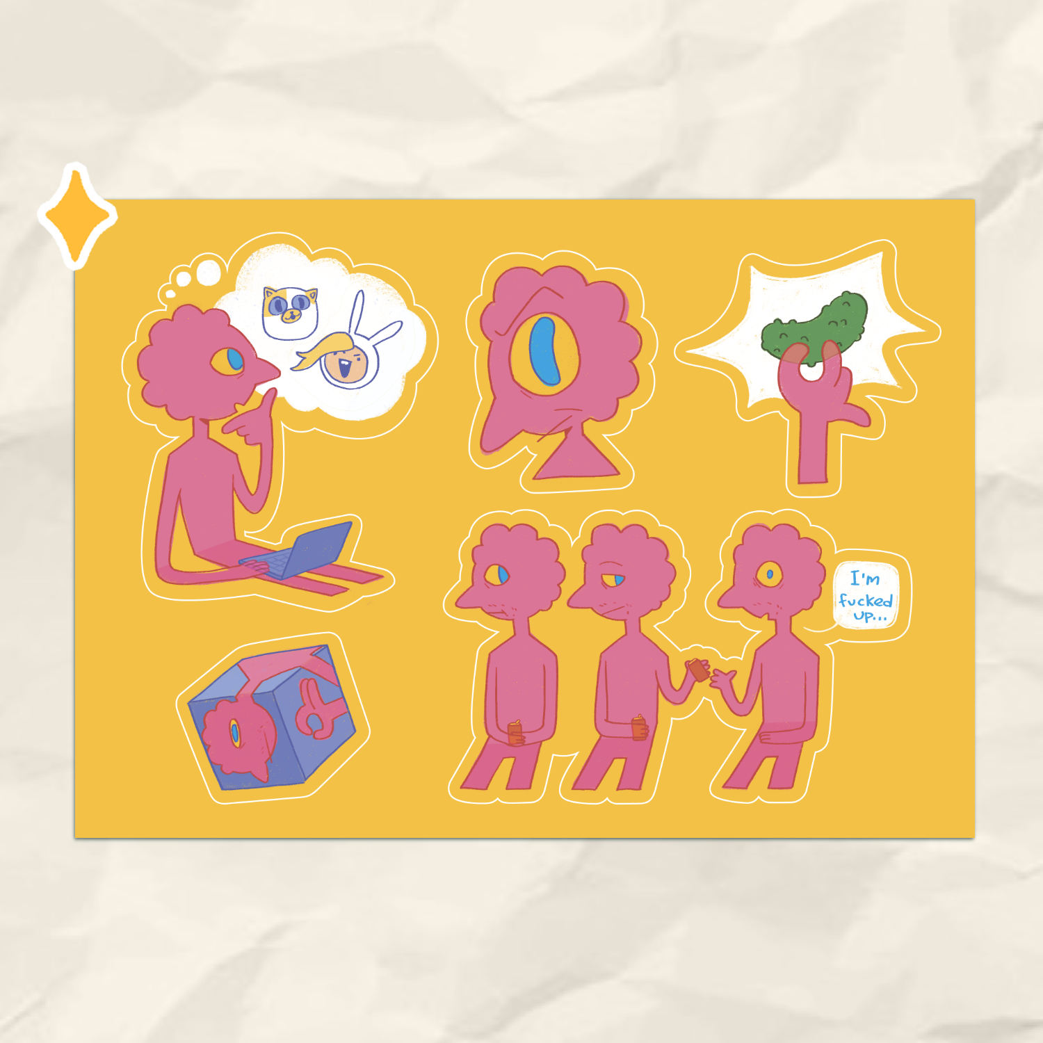 Стикерпак "Призмо" сахар