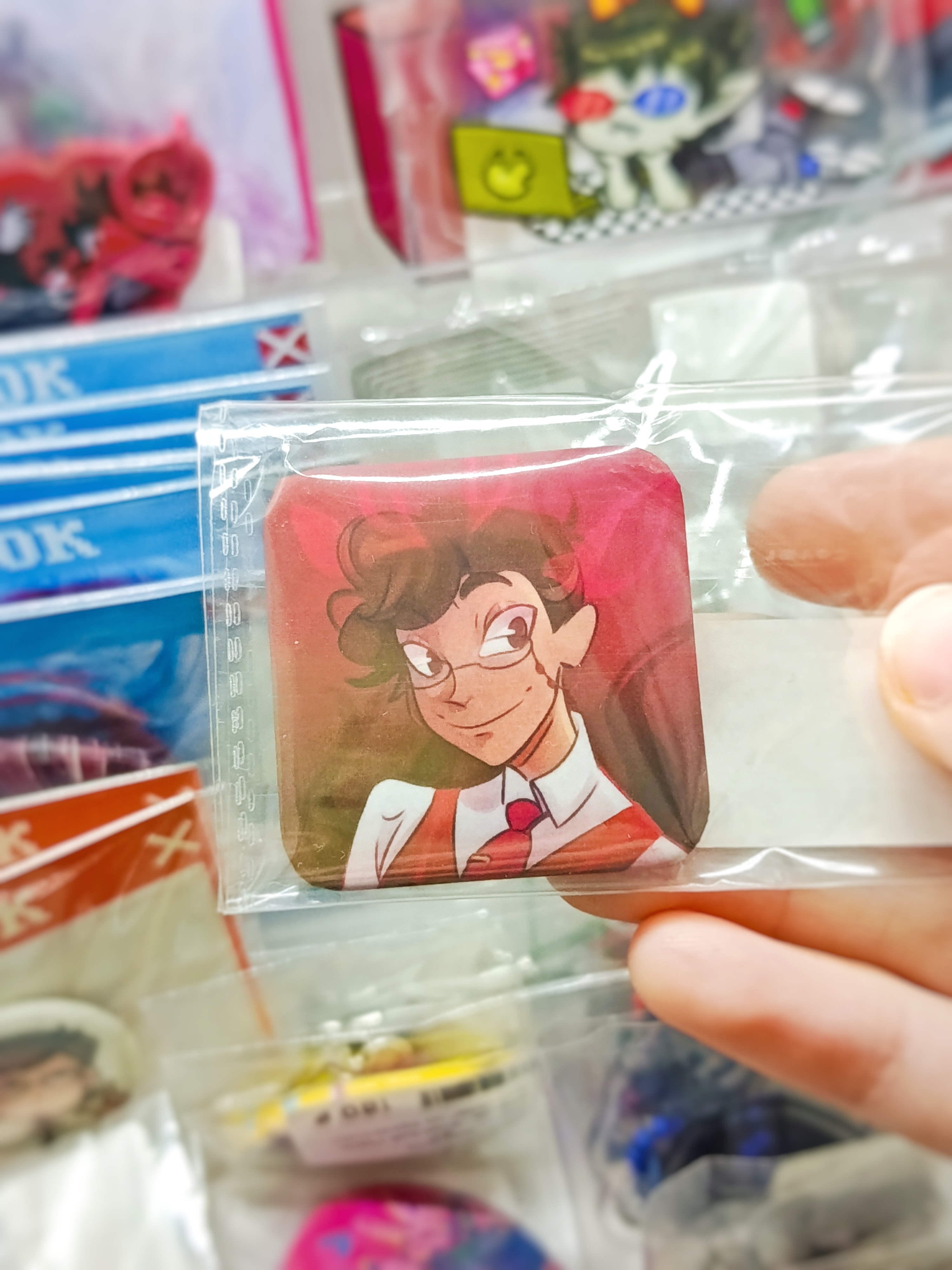 Значок "Отель Хазбин. Аластор" от Рейки