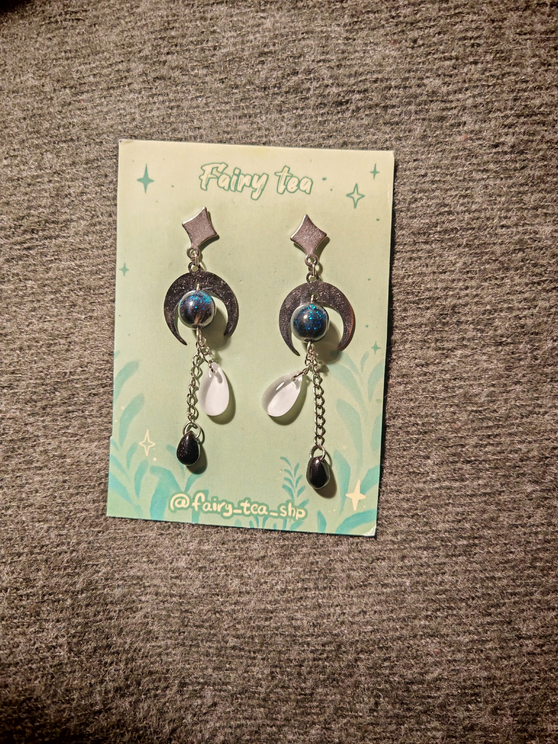 Серьги Затмение