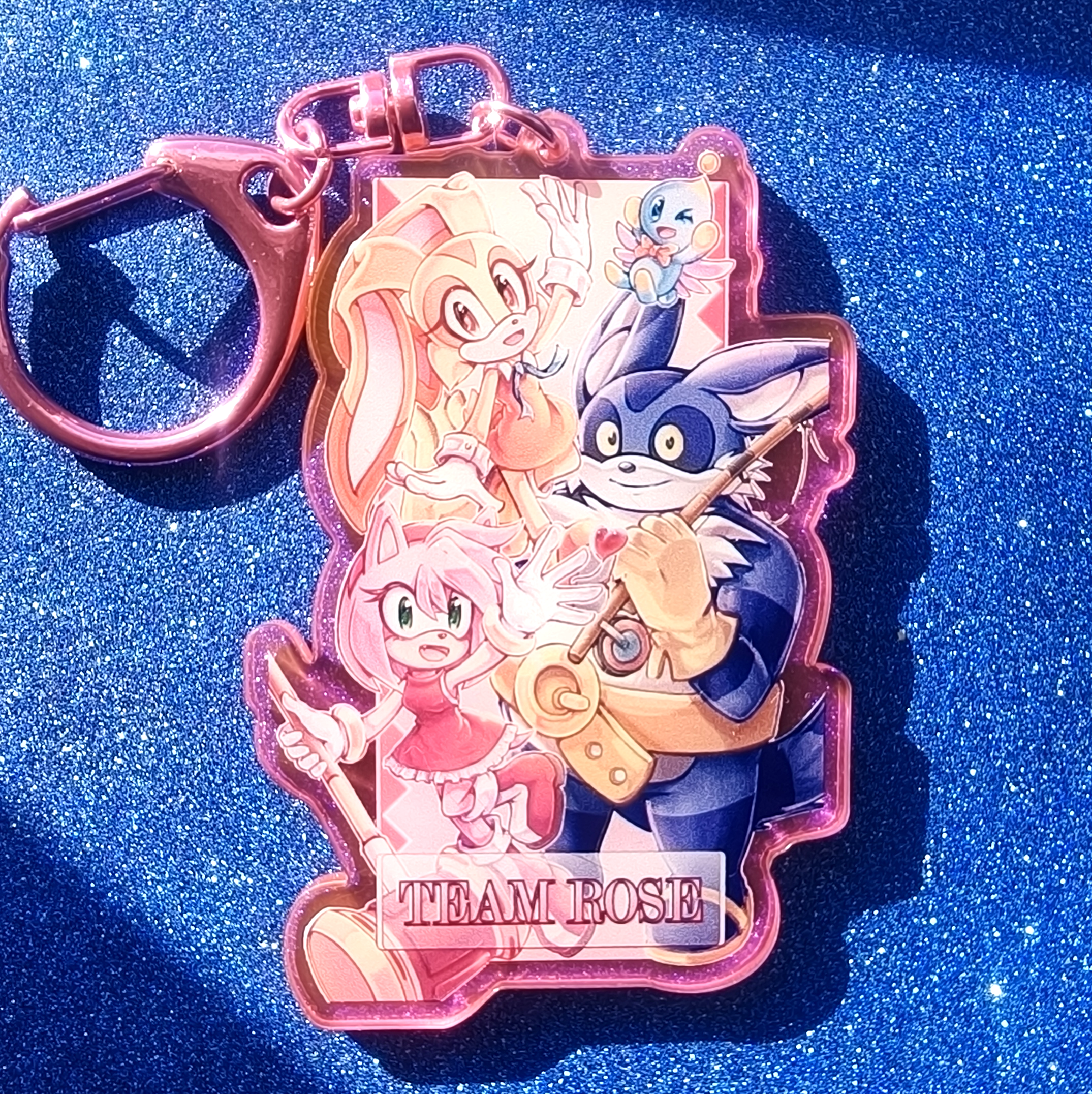Брелок "Команда Роуз"