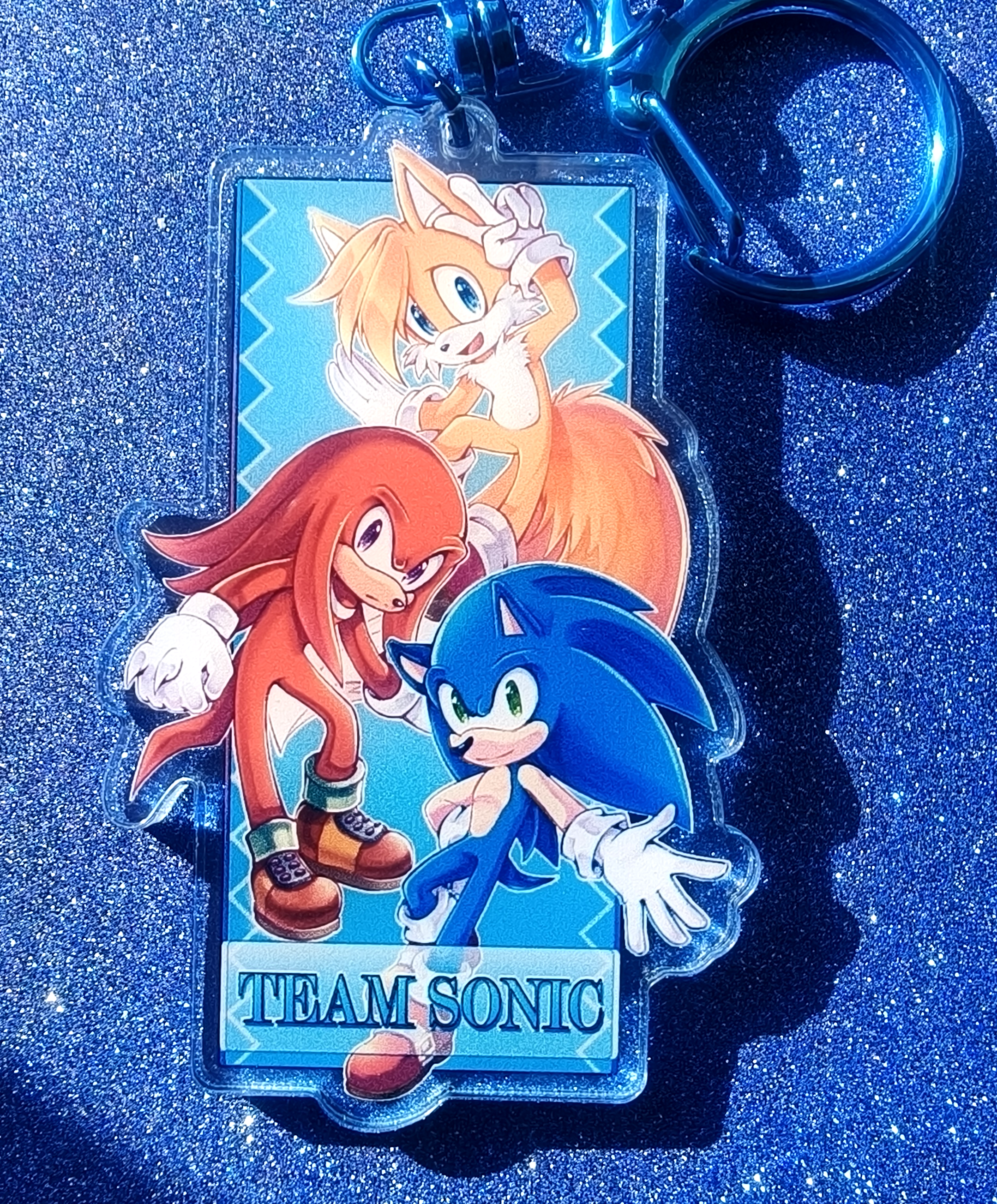 Брелок "Команда Соник"