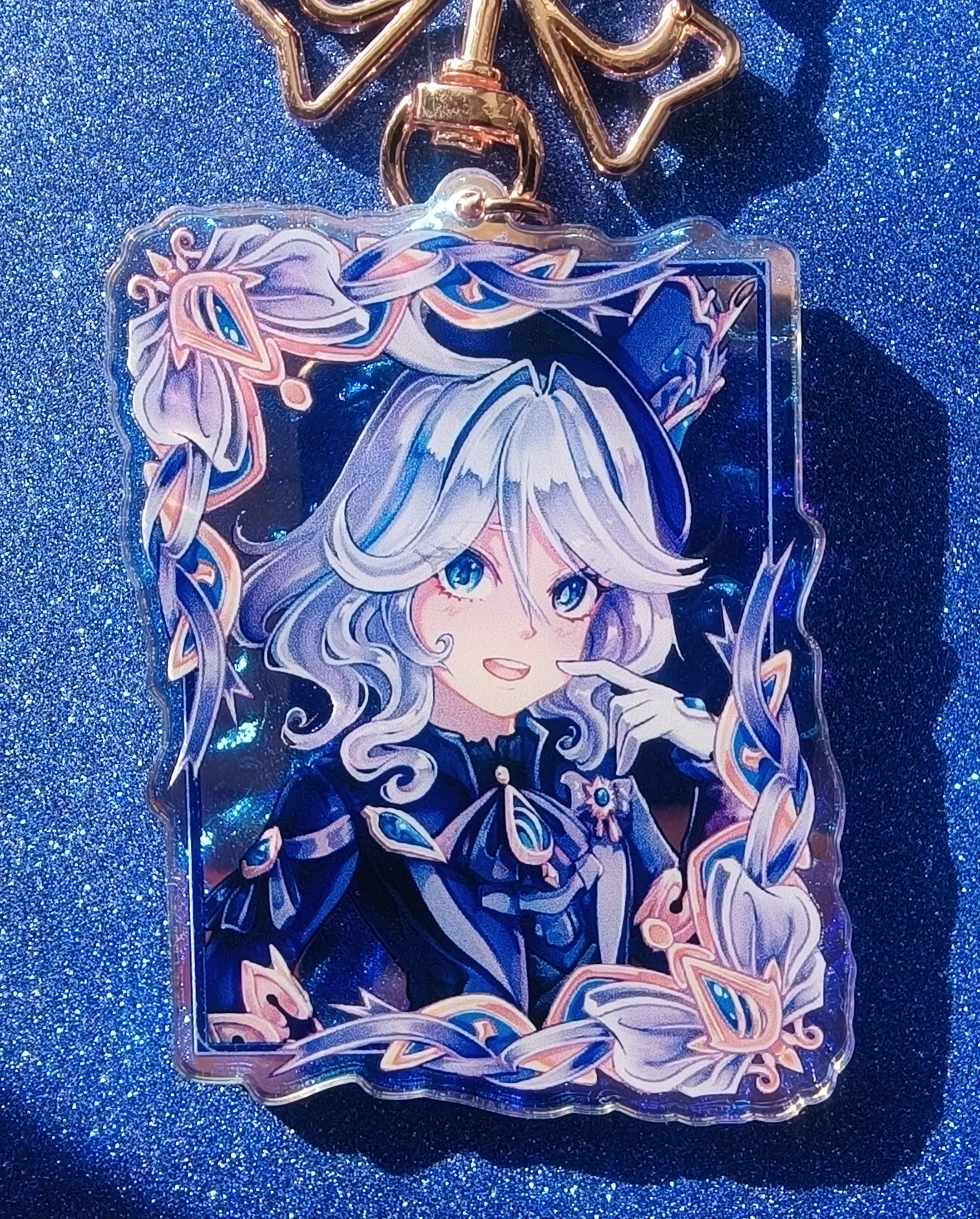 Брелок "Фурина" (водный акрил)