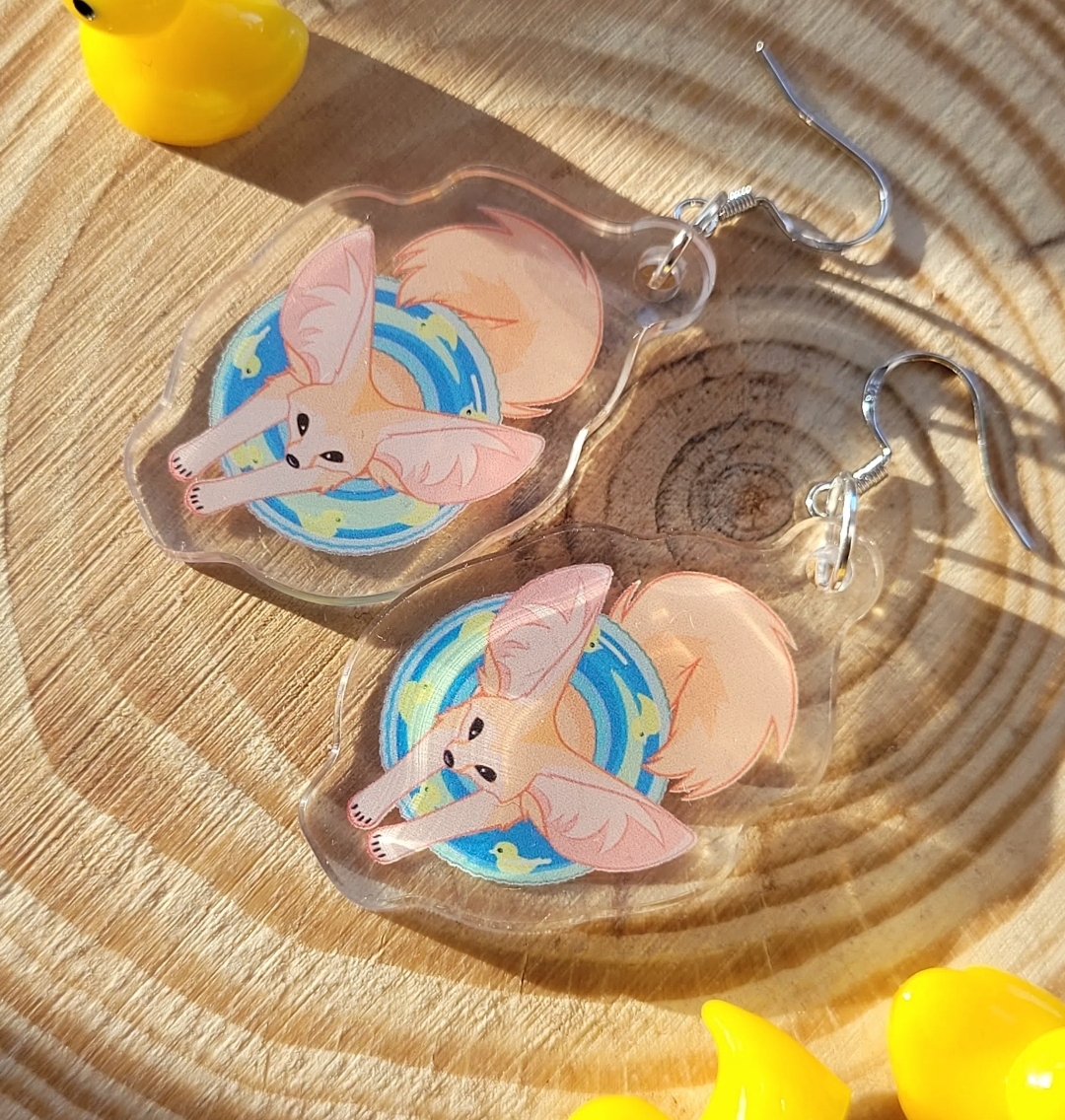 Серьги "Фенеки"