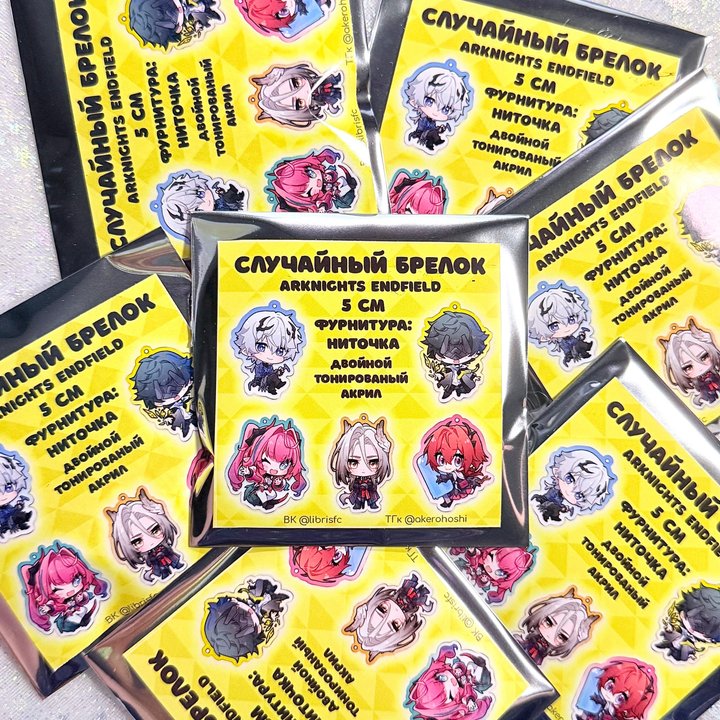 Брелок-сюрприз Аркнайтс Эндфилд 1