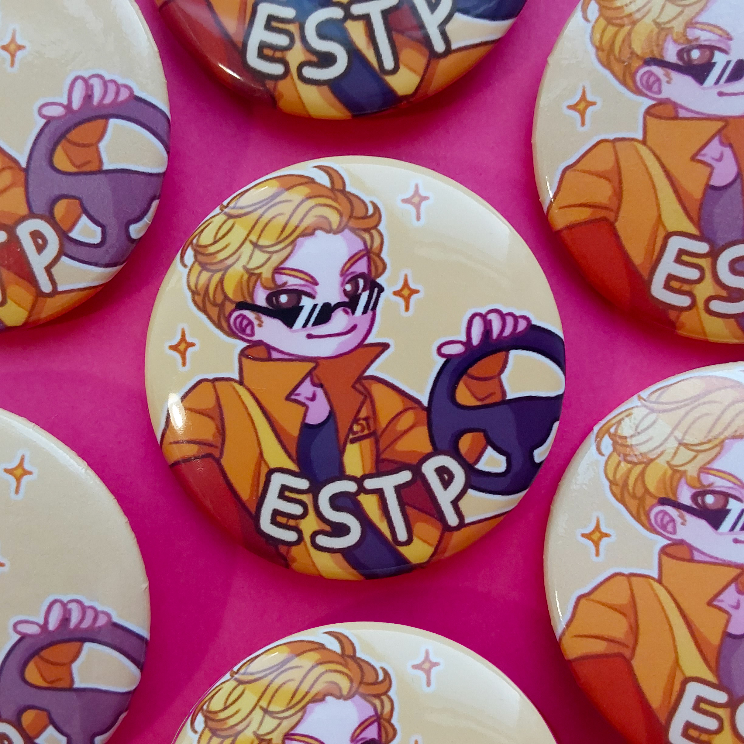 Значок МБТИ / MBTI "ЕСТП"