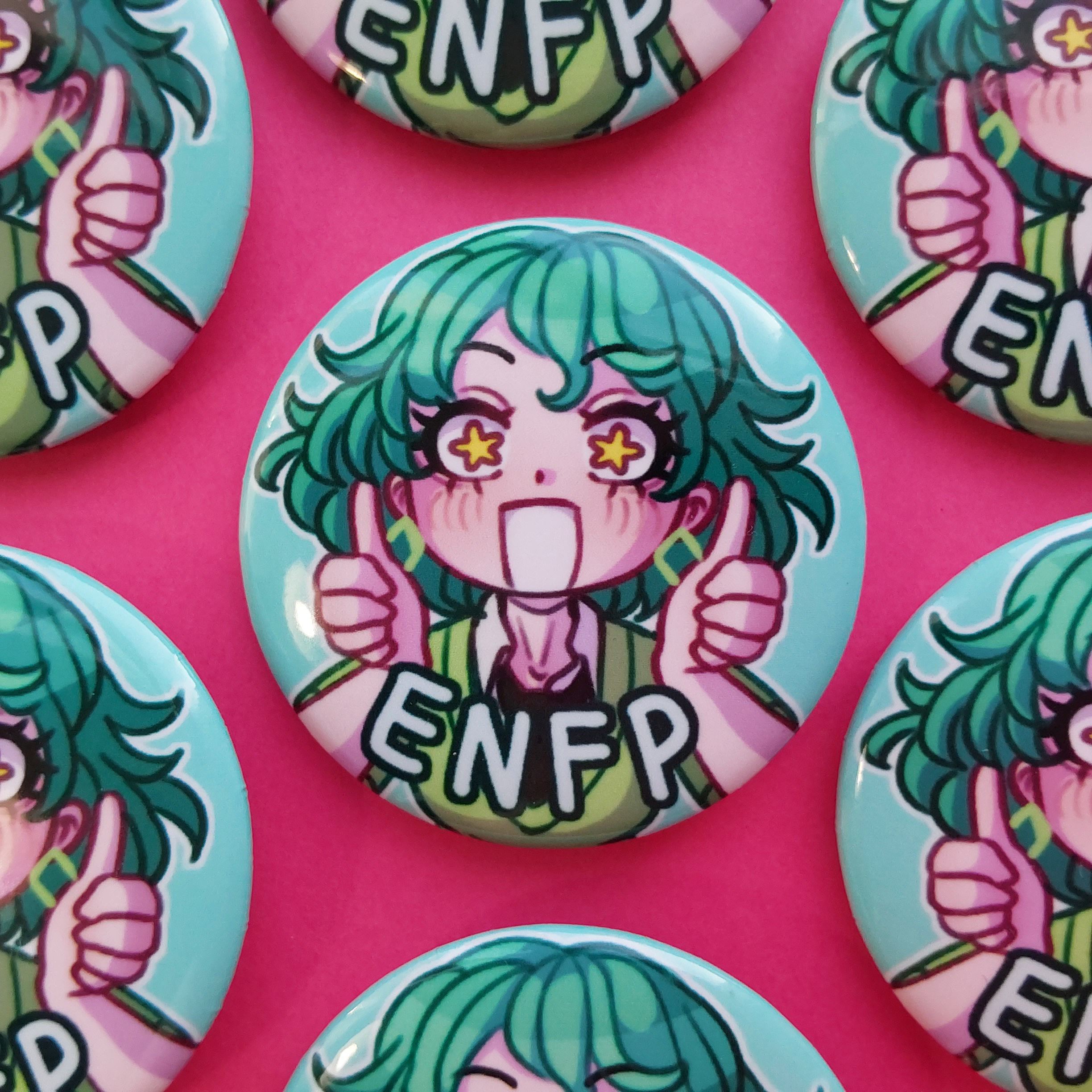 Значок МБТИ / MBTI "ЕНФП"