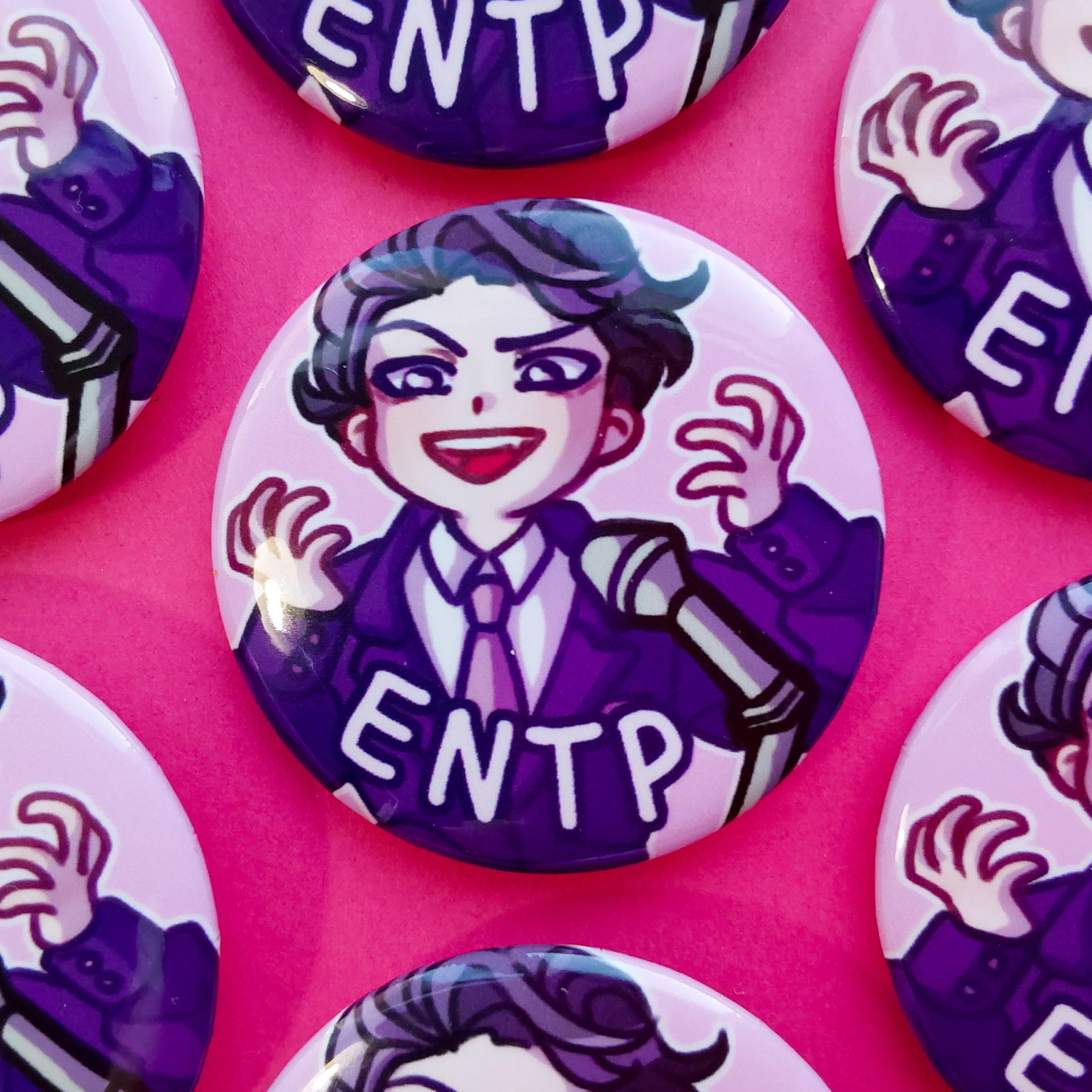 Значок МБТИ / MBTI "ЕНТП"