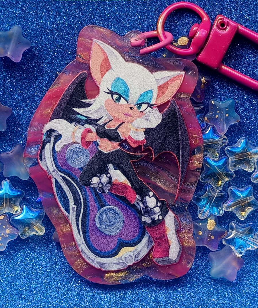 Брелок Руж "Гонщики Соника" /Sonic Riders